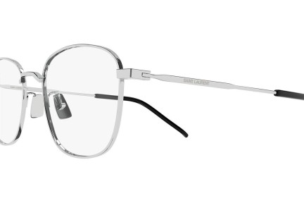 Okuliare Saint Laurent SL492/K 005 Obdĺžníkové Strieborné