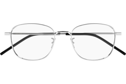 Okuliare Saint Laurent SL492/K 005 Obdĺžníkové Strieborné