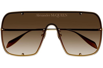 Slnečné okuliare Alexander McQueen AM0362S 002 Oversize Zlaté