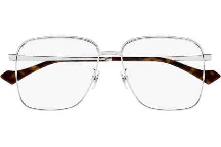 Okuliare Gucci GG1101OA 003 Squared Strieborné