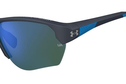 Slnečné okuliare Under Armour UACOMPETE/F 09V/V8 Obdĺžníkové Sivé