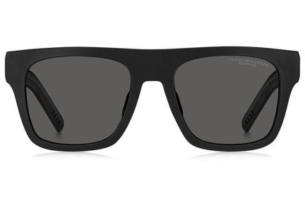 Slnečné okuliare Tommy Hilfiger TH1976/S 003/M9 Polarized Squared Čierne