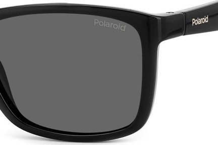 Slnečné okuliare Polaroid Junior PLD8053/S 9HT/M9 Polarized Squared Čierne