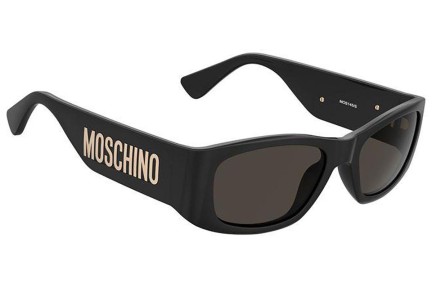 Slnečné okuliare Moschino MOS145/S 807/IR Obdĺžníkové Čierne