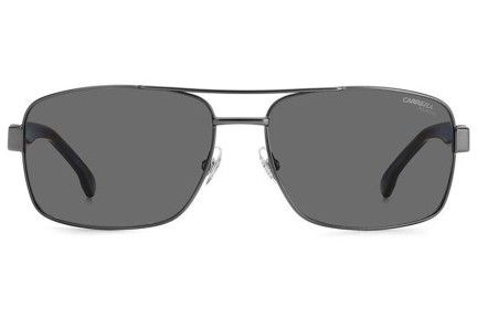 Slnečné okuliare Carrera CARRERA8063/S R80/M9 Polarized Obdĺžníkové Strieborné