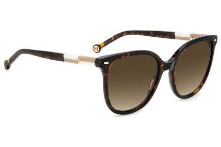 Slnečné okuliare Carolina Herrera HER0136/S XLT/HA Okrúhle Havana