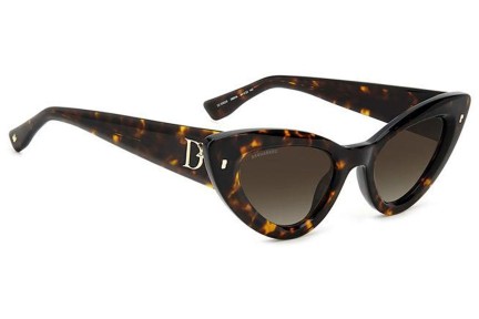 Slnečné okuliare Dsquared2 D20092/S 086/HA Cat Eye Havana