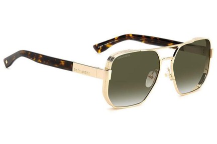 Slnečné okuliare Dsquared2 D20083/S 06J/9K Pilot Zlaté