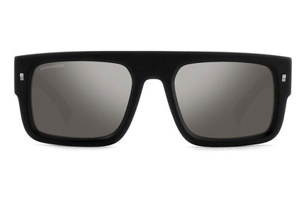 Slnečné okuliare Dsquared2 ICON0008/S 003/T4 Squared Čierne