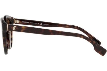 Slnečné okuliare Burberry Amelia BE4326 3002T5 Polarized Okrúhle Havana