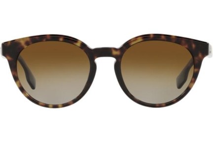 Slnečné okuliare Burberry Amelia BE4326 3002T5 Polarized Okrúhle Havana