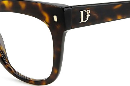 Okuliare Dsquared2 D20098 086 Okrúhle Havana