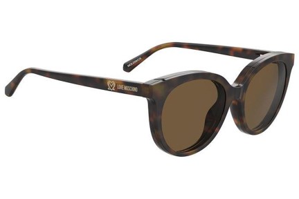 Okuliare Love Moschino MOL058/CS 05L/70 Okrúhle Havana