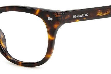 Okuliare Dsquared2 D20078 086 Okrúhle Havana