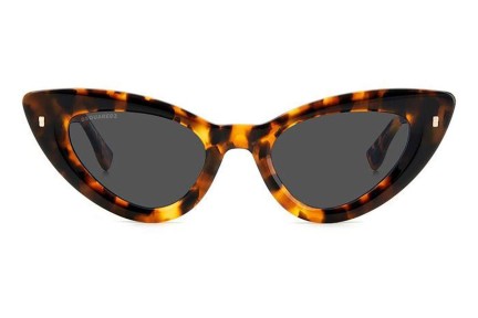 Slnečné okuliare Dsquared2 D20092/S WR9/IR Cat Eye Havana