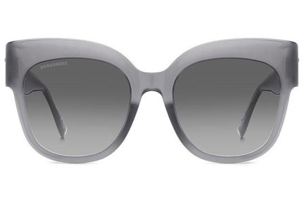 Slnečné okuliare Dsquared2 D20097/S KB7/9O Okrúhle Sivé