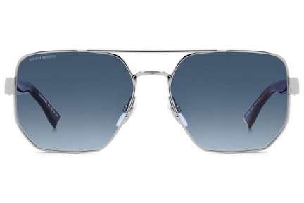 Slnečné okuliare Dsquared2 D20083/S 0OS/08 Pilot Strieborné