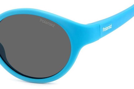 Slnečné okuliare Polaroid Junior PLDK007/S MVU/M9 Polarized Oválne Modré