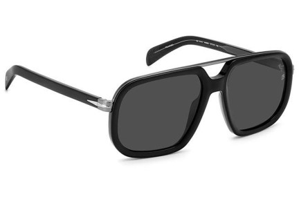 Slnečné okuliare David Beckham DB7101/S ANS/M9 Polarized Pilot Čierne