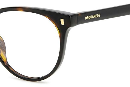 Okuliare Dsquared2 D20082 086 Cat Eye Havana