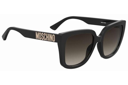 Slnečné okuliare Moschino MOS146/S 807/HA Squared Čierne