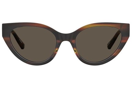 Slnečné okuliare Love Moschino MOL064/S 05L/70 Cat Eye Havana