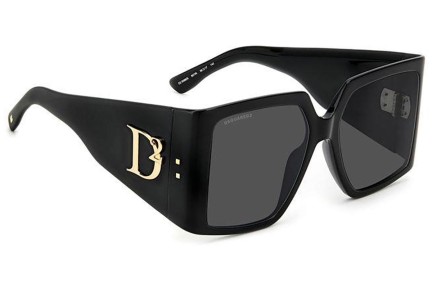 Slnečné okuliare Dsquared2 D20096/S 807/IR Squared Čierne