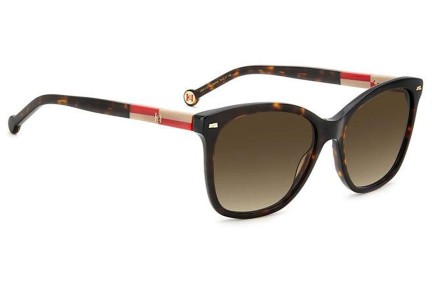 Slnečné okuliare Carolina Herrera HER0137/S O63/HA Cat Eye Červené