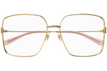 Okuliare Gucci GG1284OA 001 Squared Zlaté