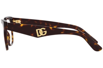 Okuliare Dolce & Gabbana DG3371 502 Okrúhle Havana