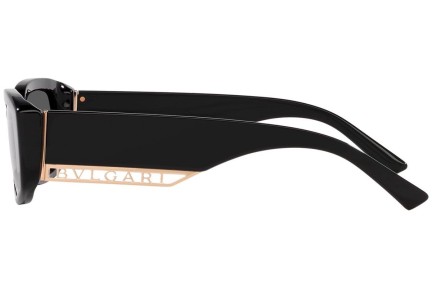 Slnečné okuliare Bvlgari BV8259 501/T3 Polarized Obdĺžníkové Čierne