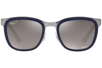 Slnečné okuliare Ray-Ban Clyde RB3709 004/5J Polarized Squared Sivé