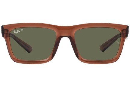 Slnečné okuliare Ray-Ban Warren RB4396 66789A Obdĺžníkové Hnedé