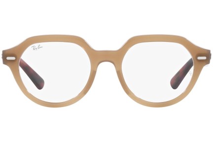 Okuliare Ray-Ban Gina RX7214 8258 Squared Hnedé