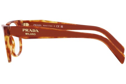 Okuliare Prada PR17ZV 4BW1O1 Obdĺžníkové Havana