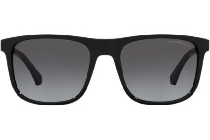 Slnečné okuliare Emporio Armani EA4129 50018G Squared Čierne