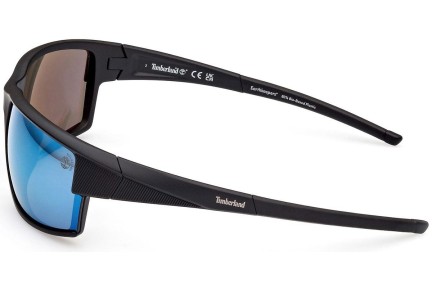 Slnečné okuliare Timberland TB9308 02D Polarized Obdĺžníkové Čierne