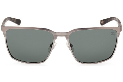 Slnečné okuliare Timberland TB9314 09R Polarized Squared Strieborné