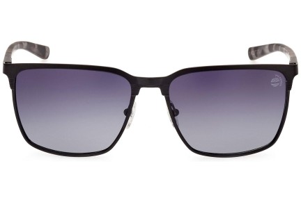 Slnečné okuliare Timberland TB9314 02D Polarized Squared Čierne