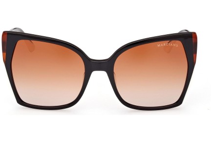 Slnečné okuliare Marciano GM0831 05F Cat Eye Čierne