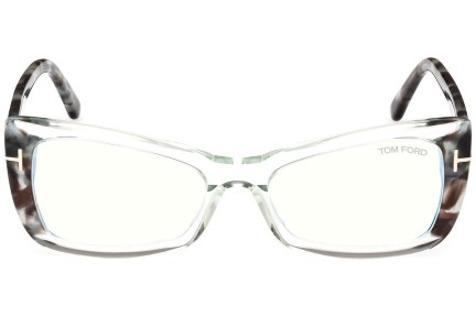 Okuliare Tom Ford FT5879-B 093 Cat Eye Zelené