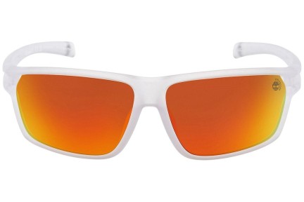 Slnečné okuliare Timberland TB9307 26D Polarized Obdĺžníkové Biele