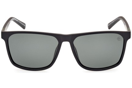 Slnečné okuliare Timberland TB9312 02R Polarized Squared Čierne