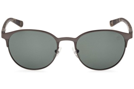 Slnečné okuliare Timberland TB9313 13R Polarized Okrúhle Hnedé