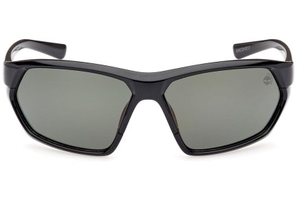 Slnečné okuliare Timberland TB9310 01R Polarized Obdĺžníkové Čierne