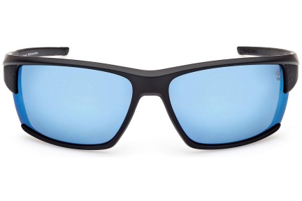 Slnečné okuliare Timberland TB9308 02D Polarized Obdĺžníkové Čierne