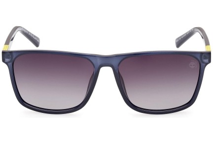 Slnečné okuliare Timberland TB9312 90D Polarized Squared Modré