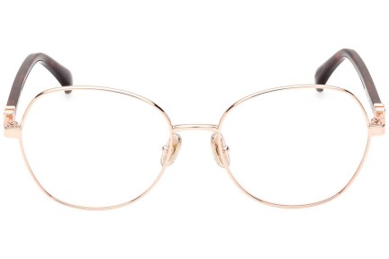 Okuliare Max Mara MM5034 033 Okrúhle Zlaté