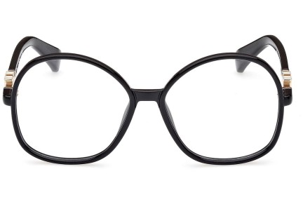 Okuliare Max Mara MM5100 001 Okrúhle Čierne