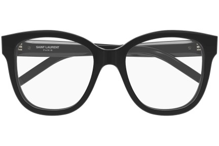 Okuliare Saint Laurent SLM97 001 Squared Čierne